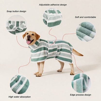 Pet Quick-Dry Bathrobe Towe