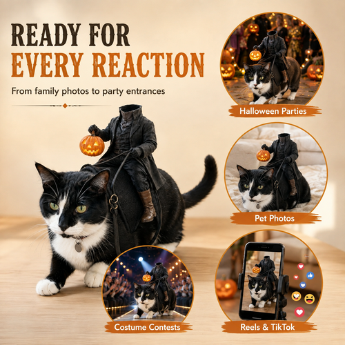 Headless Horseman Pet Halloween Costume