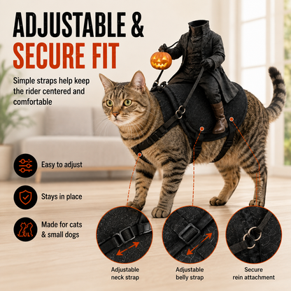 Headless Horseman Pet Halloween Costume