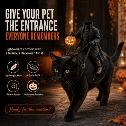 Headless Horseman Pet Halloween Costume
