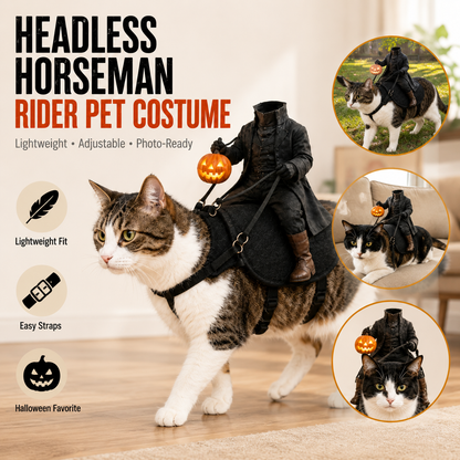 Headless Horseman Pet Halloween Costume