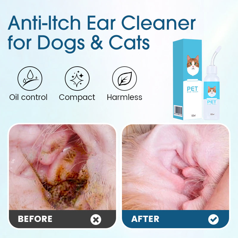 Ear cleaner | Relieves itching in dogs & cats